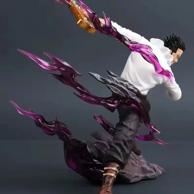 30cm One Piece Dracule Mihawk Figure One Piece Anime Figures Pvc Statue Desktop Ornament Collectible Model Toys For Kids Gifts
