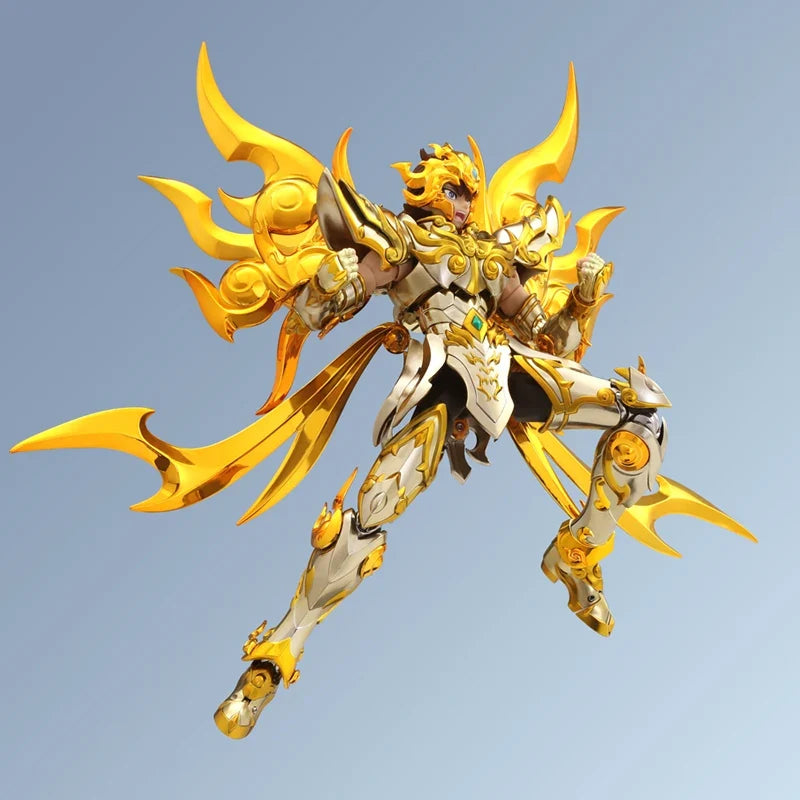 Toypoint/TP Saint Seiya Myth Cloth EXM Leo Aiolia God SOG And Totem/Object Gold Knights of the Zodiac Action Figure In Stock