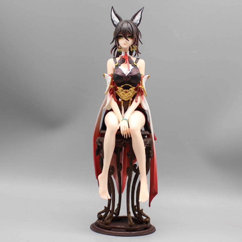 28.5cm Anime Ting Yun Honkai: Star Rail Figures Gk Pvc Tingyun Action Figures Desktop Collection Model Toys Decoration Doll Gif