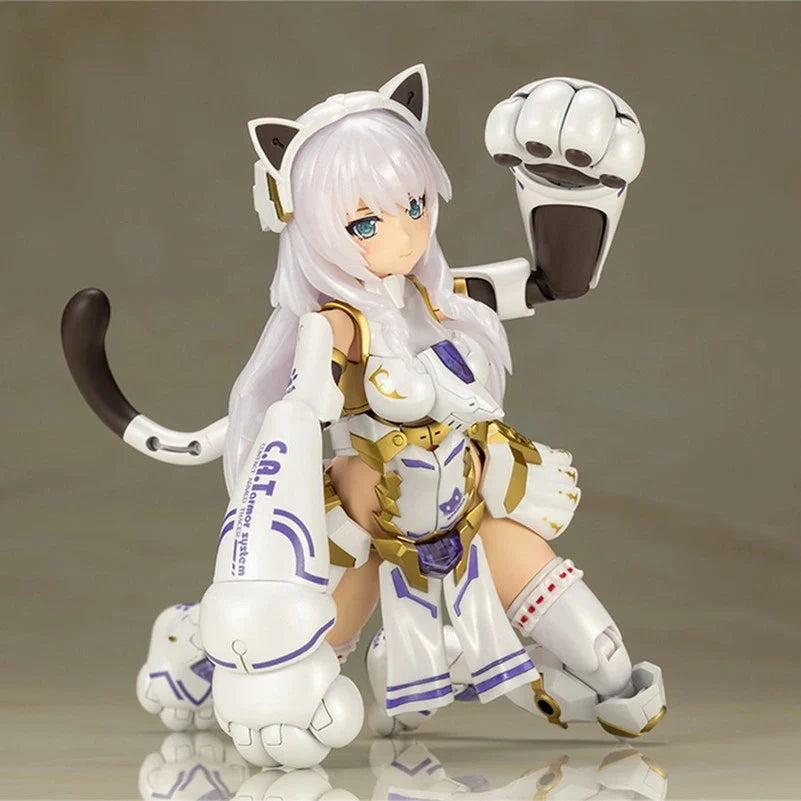 Genuine Kotobukiya FRAME ARMS GIRL FG171 Durga I Cat Armor Original Action Figure Collectible Model Statuette Doll Ornament Gift