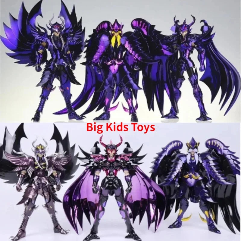 CS Model Saint Seiya Cloth Myth EX Hades Army 108 Specters Wyvern Rhadamanthys/Griffon Minos/Garuda Aiacos Action Figure Metal
