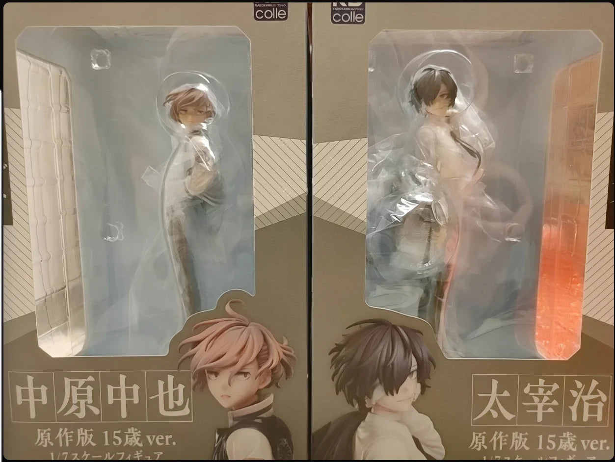 ‌Original ‌Brandneu Kadokawa Bungou Stray Dogs Dazai Osamu Nakahara Chuuya 15 Jahre alt Figur Modell Sammlerstück