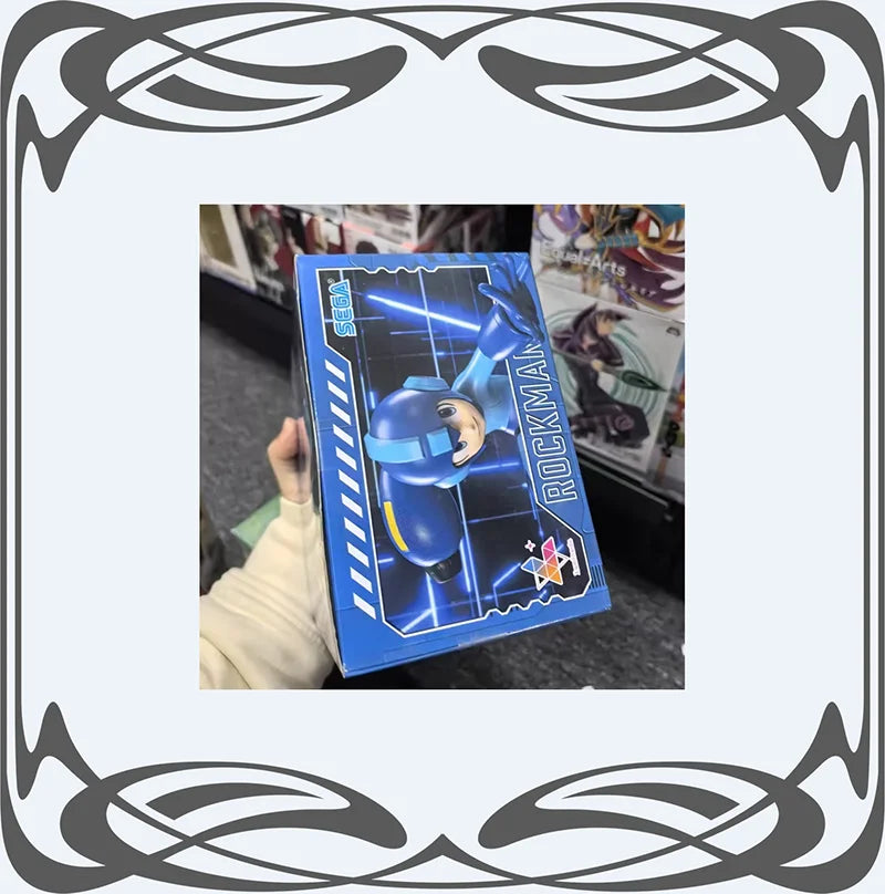 SEGA Original in stock  Anime Figure Luminasta Megaman Rockman Collections Action Figurine PVC Toys Model Doll Gift