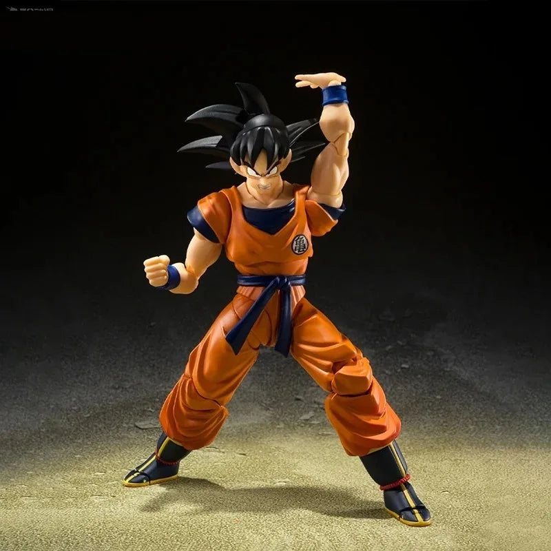 In Stock Bandai SHFiguarts Dragon Ball Z Son Goku The Lowest Born Saiyan Limited Anime Figure Action Model Collectible Toys Gift