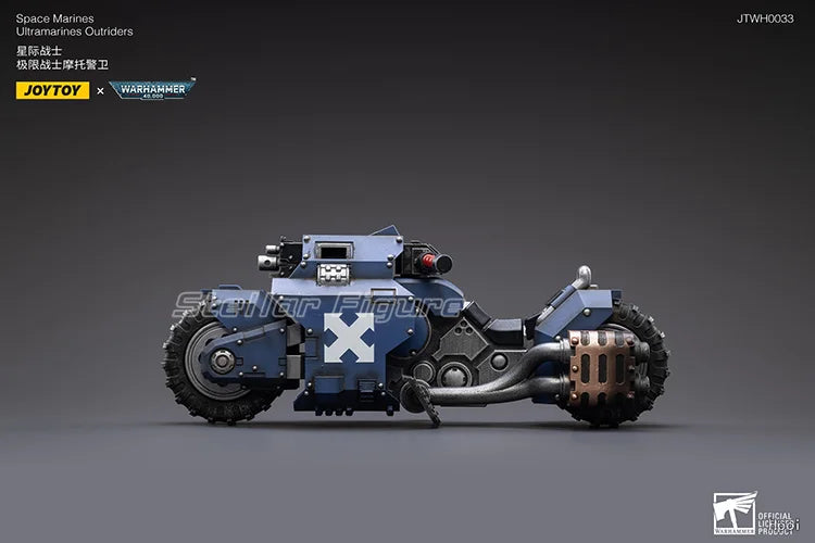 【SF】JOYTOYS 1/18 Action Figure Warhammer 40K  Ultramarines Outriders  Prime Model Gift