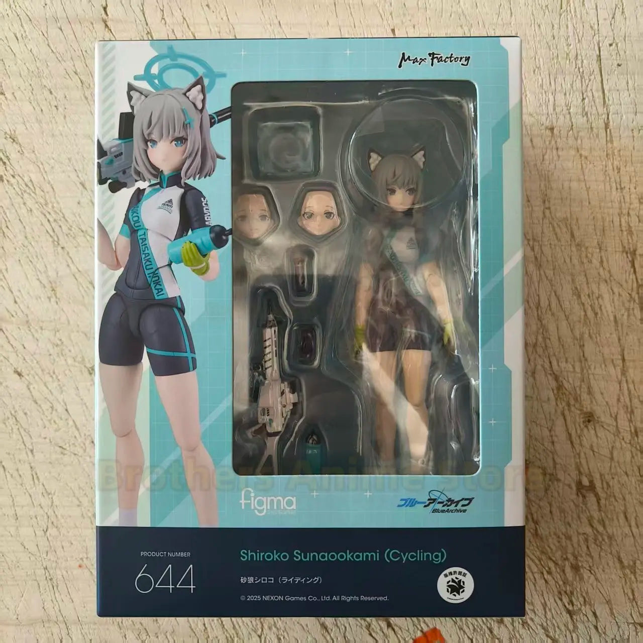 MaxFactory figma#644 Azure File Sand Wolf Baizi Action Figures Doll Ornaments