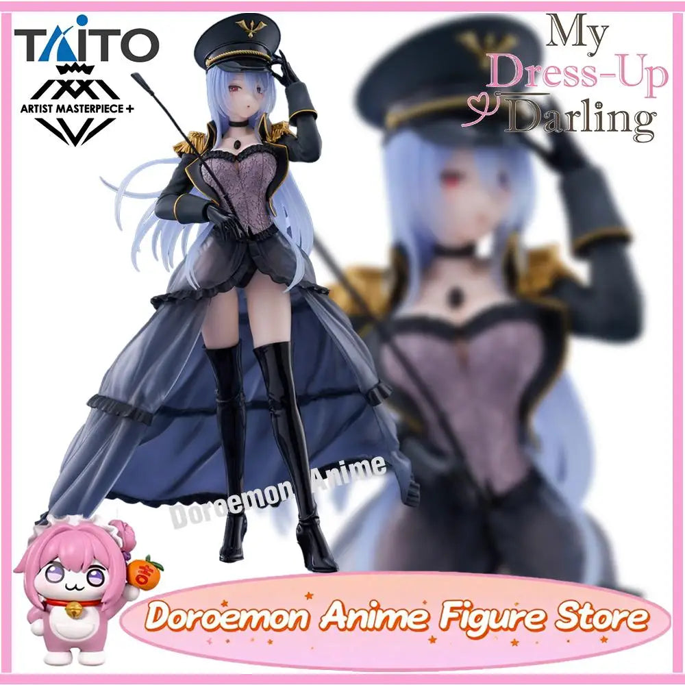 In Stock Original Taito Artist Masterpiece+ My Dress-Up Darling Kitagawa Marin Black Lobelia Ver. 21Cm Anime Girlfriend Figures