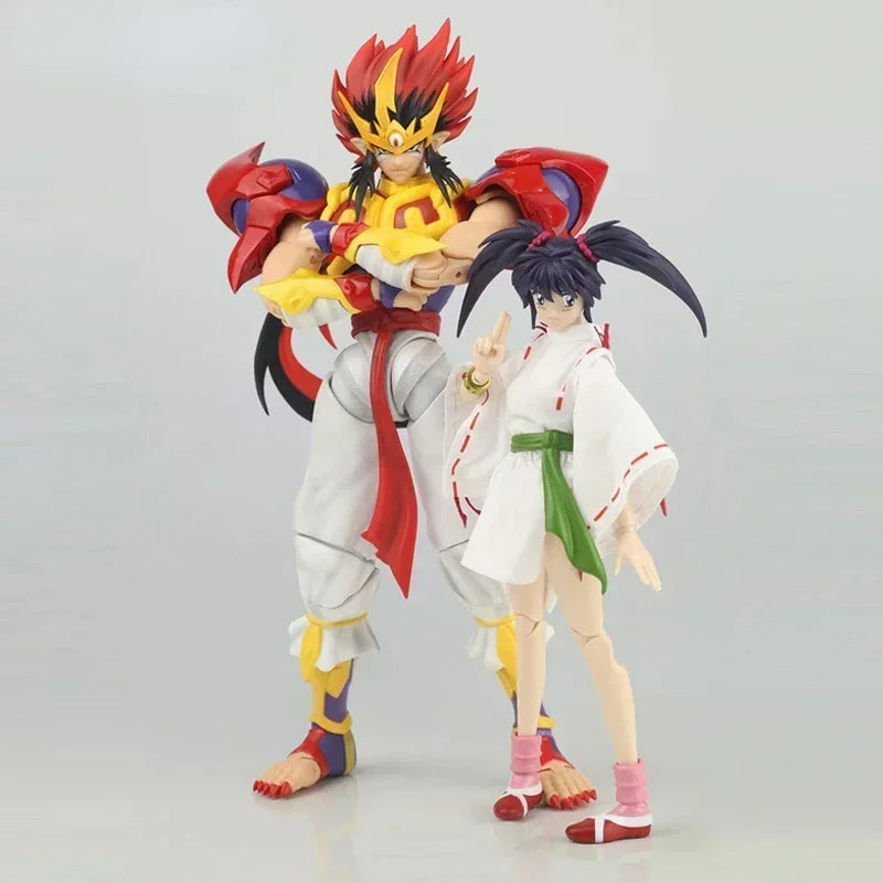 [In Stock] Dasin/Great Toys Kishin Douji Zenki Chiaki Enno 1/12 16cm/6 Inch PVC GT Action Figure Model Gifrs for Children