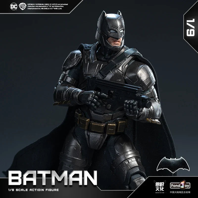 New Fondjoy Armored Batman Figure DC Justice League Figures Detective Comics 1/9 BATMAN PVC Model Joint Movable Kid Toy Gift
