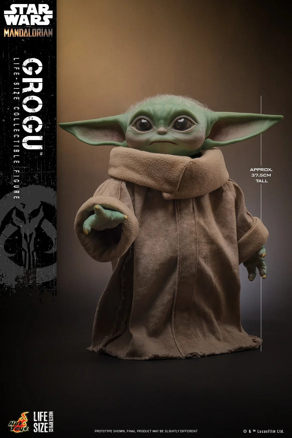 In Stock Hottoys LMS015 Star Wars Grogu 1/6 Soldier Dolls Anime Action Figure Toy Gift Model Collection Hobbies
