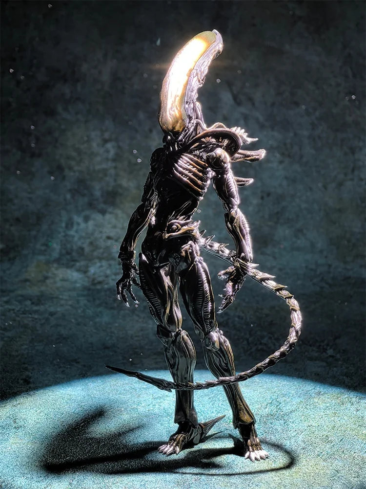 Genuine 52toys 1/12 Lightning Dance Yoshi Alien Action Figure Collection Alien Xenomorph Super Movable Model Desktop Ornament