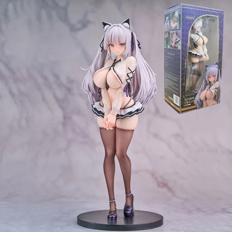 29cm Surprisingly Bendy OL-chan Who Doesn't Want to Go to Work Sexy Anime Girl Figure OL-chan Action Figure Adult Model Doll Toy