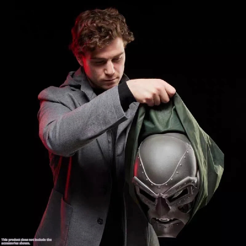 New Marvel Series Anime Figure Premium Roleplay Helmet 1:1 Scale Restore Doctor Doom Mask Collectible Gear Perfect Gift For Fans
