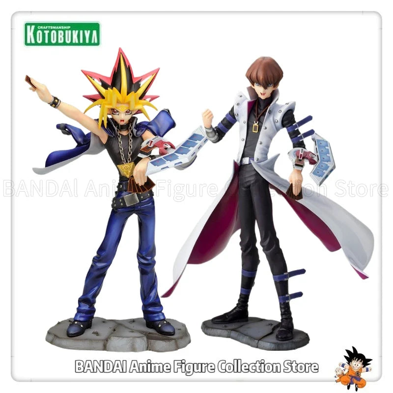 In Stock Original Kotobukiya ARTFX J Yu-Gi-Oh! Duel Monsters Yami Yugi/Kaiba Seto - Fateful Duel!!- Limited Edition Toys Model