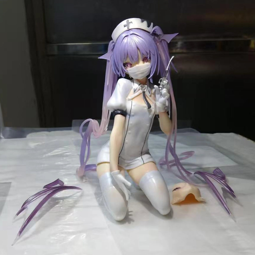 To Love-Ru Anime Figure Eve Action Figure Nurse Uniform Beautiful Girl Figurine Pvc Collection Statue Model Ornament Toys Gift