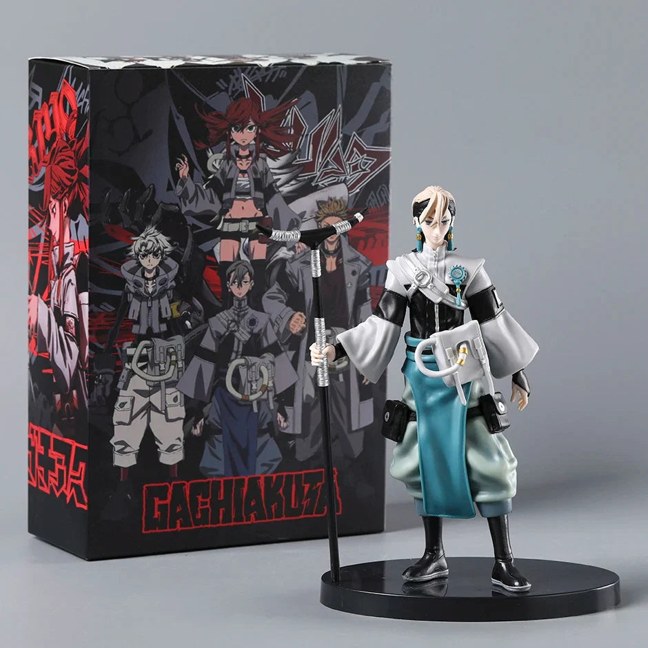 GACHIAKUTA Zanka Enjin Riyo Rud Anime Model Collectible Figure Toy Doll