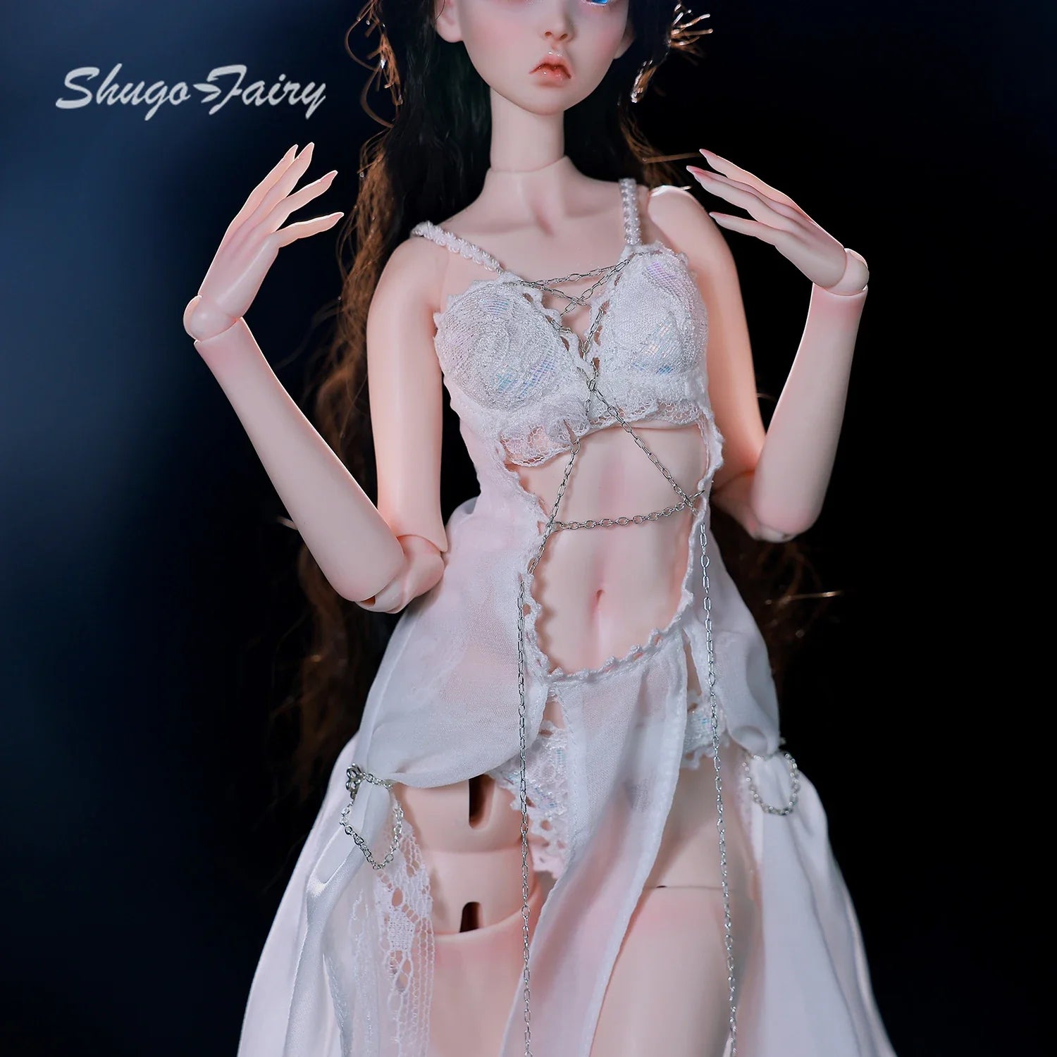Phyllis E 1/4 BJD Doll Pregnant Belly Slim Body Resin Art Doll Slender Body Complete Set ShugaFairy Figure