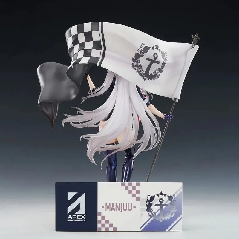 APEX Original:Azur Lane Prinz Eugen RACE QUEEN 18cm PVC Action Figure Anime Figure Model Toys Figure Collection Doll Gift
