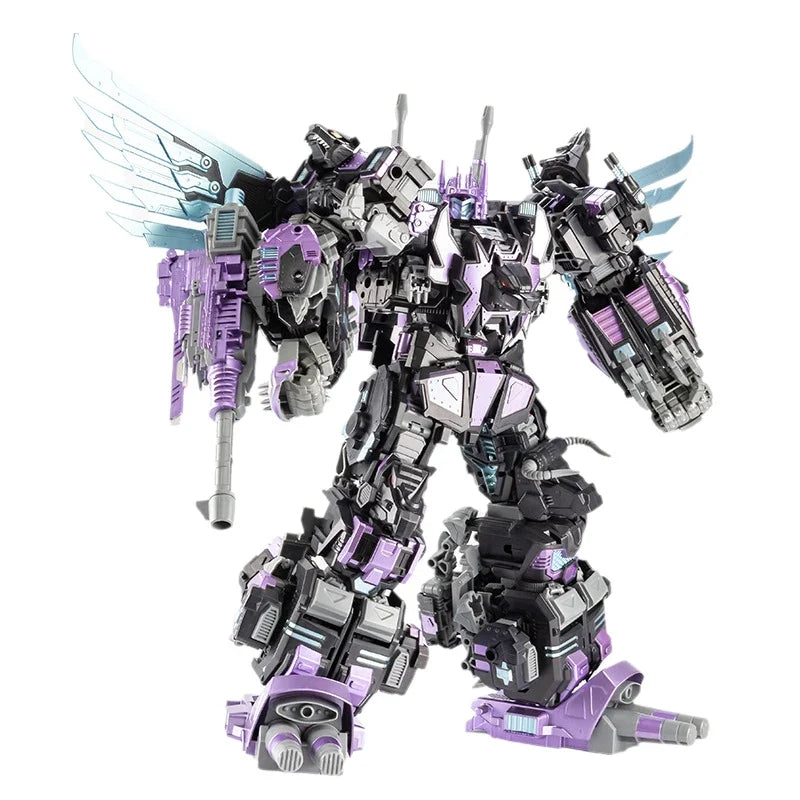 6IN1 JINBAO MMC Predaking Nero Rex Black Ver G1 Transformation Action Figure KO Movie Model Combiner Deformation Car Robot Toys