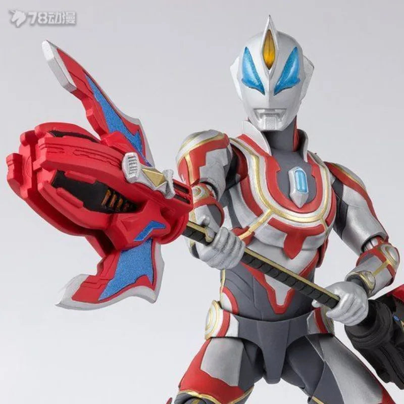 BANDAI Original S.H.Figuarts Series Jed Ultraman's Ultimate Final Form Anime Action Figures Toys for Boys Gift Collectible Model