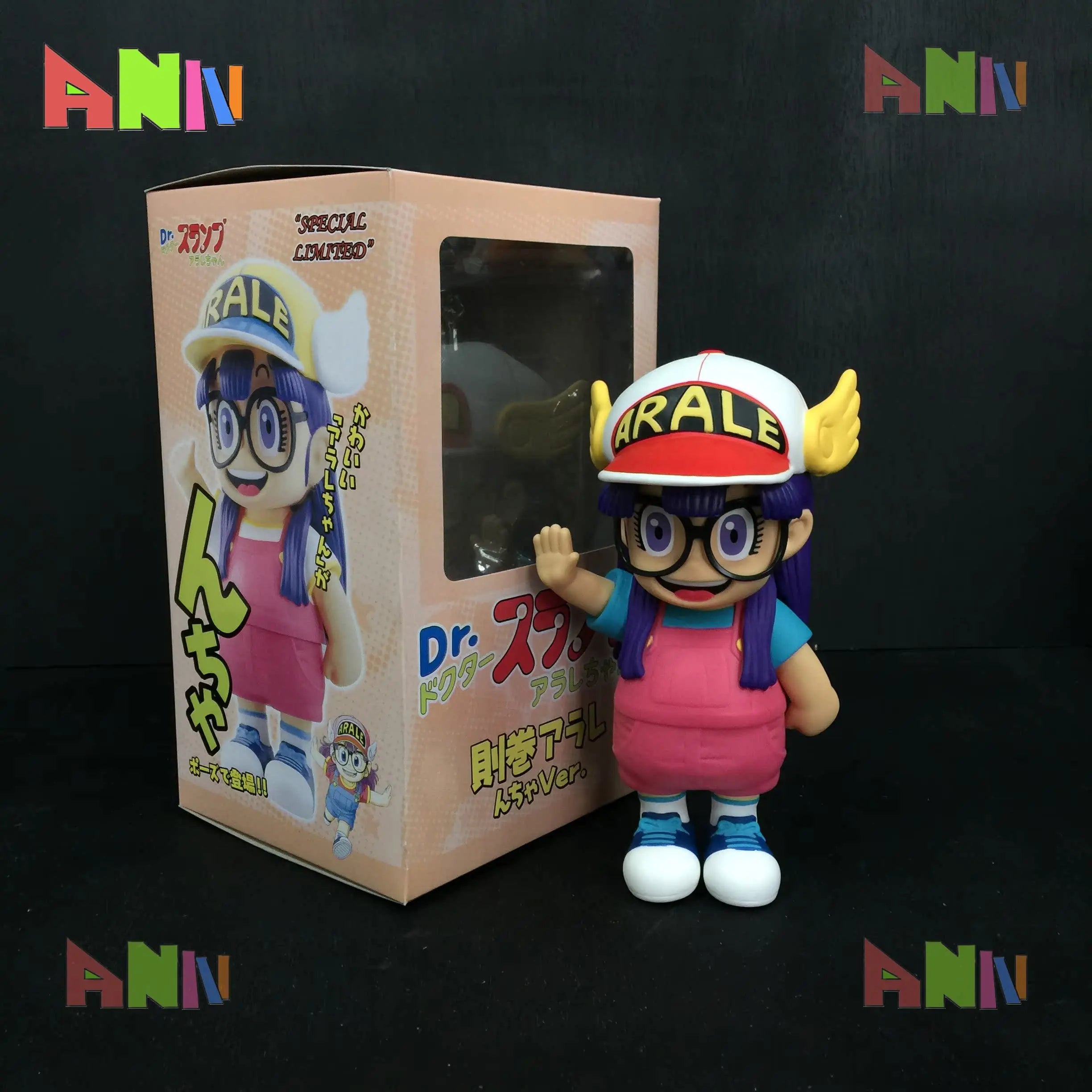 16cm Arale Anime Figure Special Edition Dr Slump Cartoon Stupid Superman Little Child Kawaii Statue Doll Decoration Kid Toy Gift