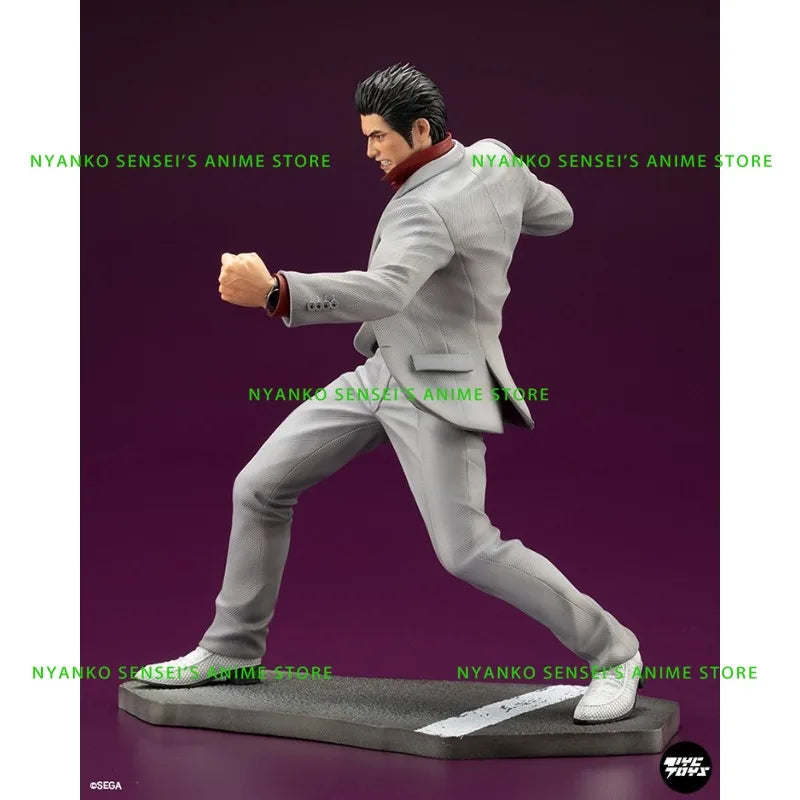 In Stock Kotobukiya Like A Dragon Yakuza Kiryu Kazuma PV220 Figure Anime Models Toy Doll Gift Hobby Collectible