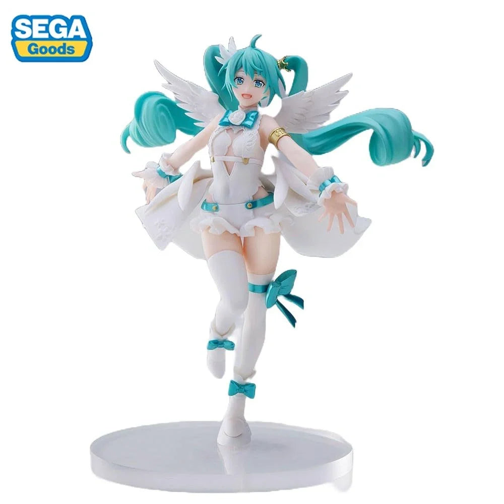 Original Sega Hatsune Miku Series Spm Figure Hatsune Miku 15Th Anniversary Yuichi Murakami Ver.white Genuine In Stock