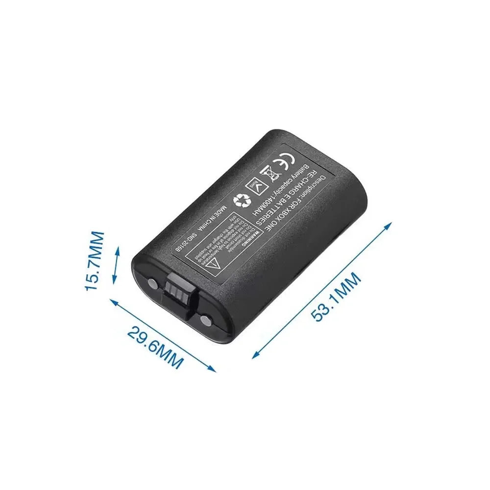 For XBox Series S X Xbox One S X Controller Battery 1400mAh Rechargeable Battery For Xbox One S X XBOX Series X/S Gamepad