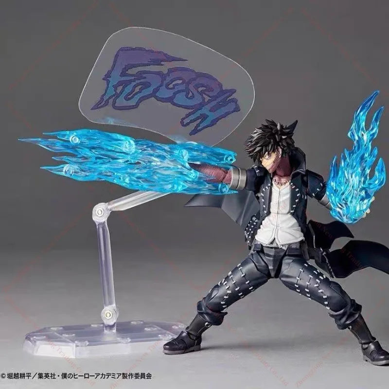 Original Kaiyodo My Hero Academia Amazing Yamaguchi Revoltech NR042 Dabi In Stock Anime Action Collection Figures Model Toys