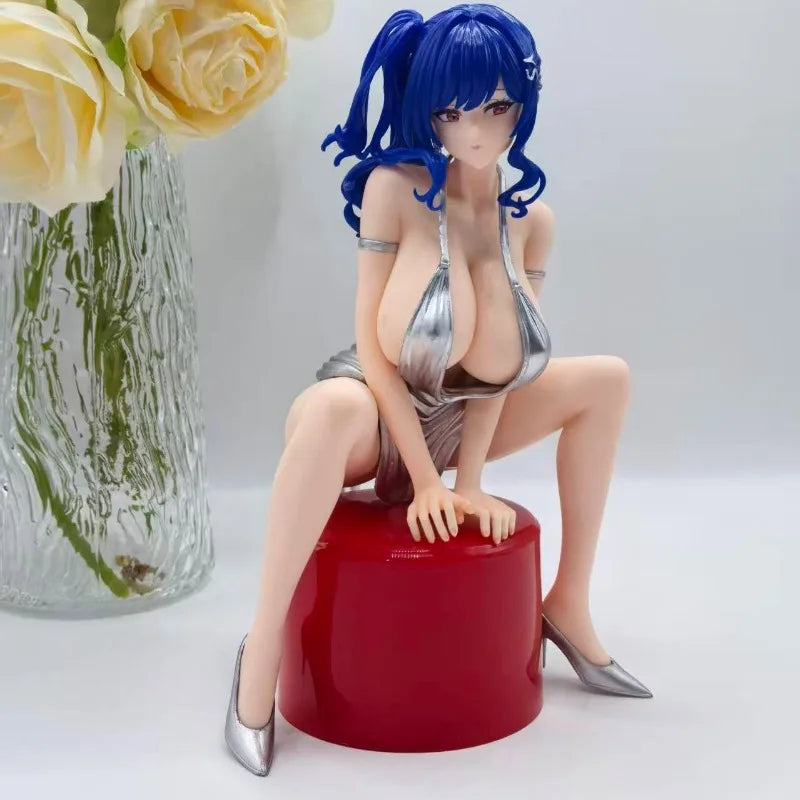 22CM Azur Lane Dres St Louis 1/6 female scale PVC Statue Model Adult Collectible Anime Model Collectible Ornament Doll Toy Gifts