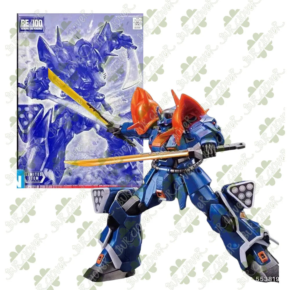 BANDAI Official GUNDAM RE Series 1/100 ZMT-S126G SHOKEW AMX-107R REBAWOO Limited & Special Versions Anime Action Figure