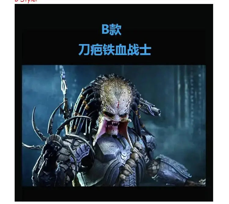 The Predator Action Figure Scar Predator Alien vs. Predator 1/6 Scale Hot Toys Celtic Predator Collection Action Figure Mold