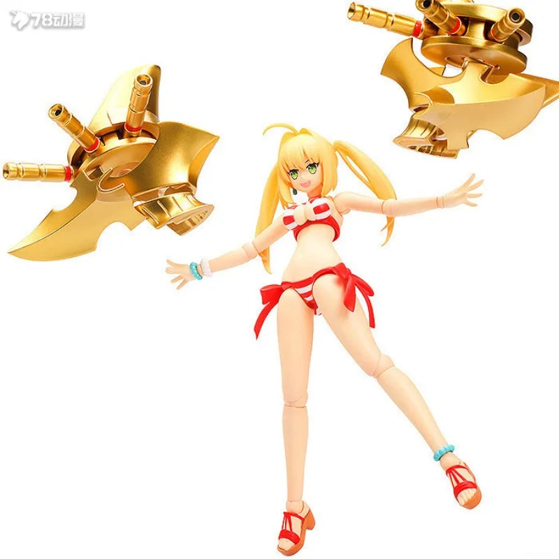 Thousand Value Practice Original Finished Movable Doll Series Nero Claudius Anime Action Figure Model Toys Model Gifts for Boys