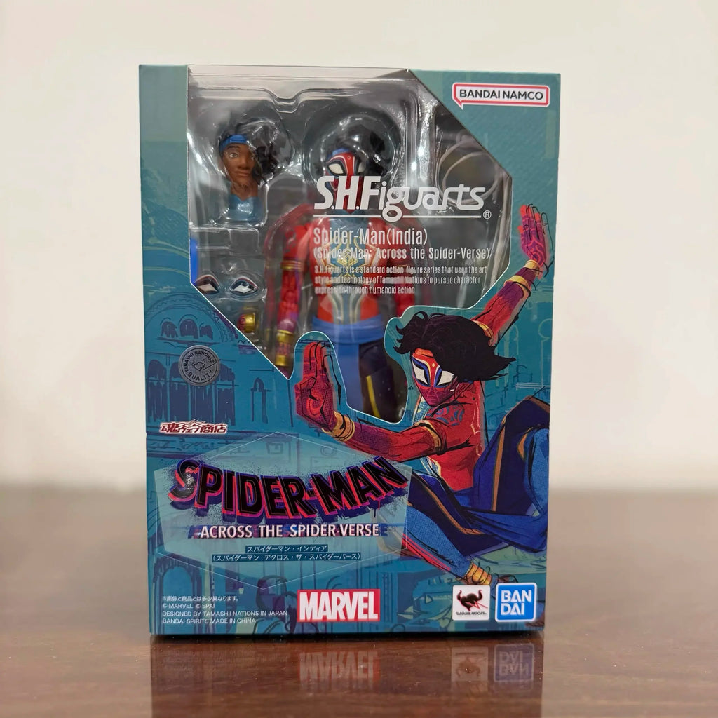 In Stock Original Bandai SHF American Series Spider Punk (Spider-Man: Across The Universe) Movable Doll Model Gift Collection