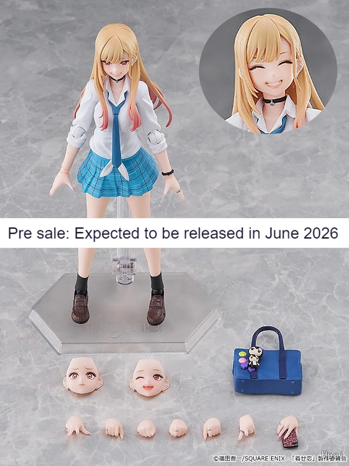 Original Genuine Max Factory Action/Dolls Figma (#662) Sono Bisque Doll Wa Koi O Suru Kitagawa Marin H=145mm Anime Model Figure