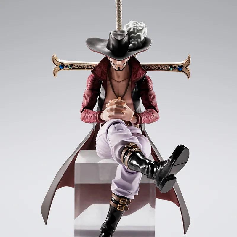 Bandai S.H.Figuarts SHF ONE PIECE RORONOA DRACULE.MIHAWK -HAWKEYE- Model Kit Action Figures Model Toy Gift for Children