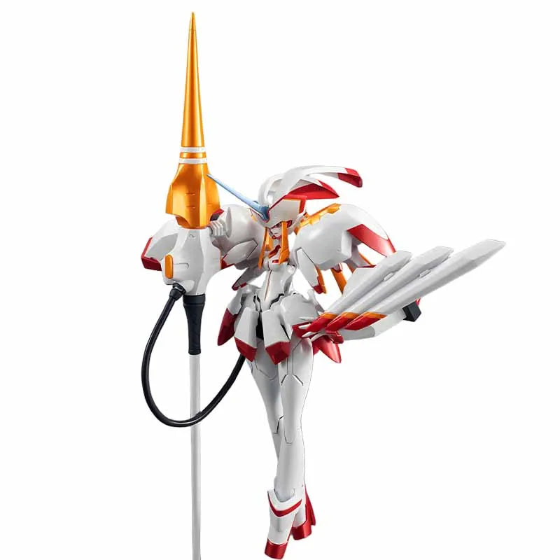 Bandai Original S.H.Figuarts Strelizia & ZERO TWO The 5th Anniversary Anime Figures Toys for Boys Christmas Gift Model Ornaments