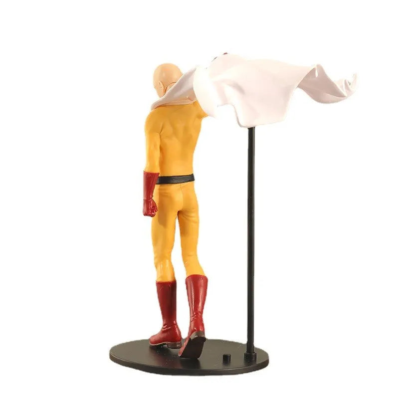 18CM Anime Figure ONE PUNCH-MAN Figure Bald Saitama Tatsumaki Standing Figure Model Toy Static Collection Desktop Ornaments PVC