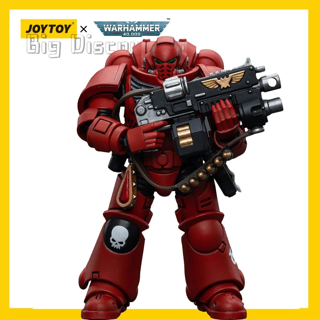 [IN STOCK]JOYTOY Warhammer 40K Action Figure Blood Angels Intercessors Anime Military Model