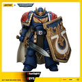 JOYTOY 1/18 Action Figure Warhammer 40K Ultramarines Victrix Honour Guard WithStorm Shield and Power Sword Model Toy Gifts