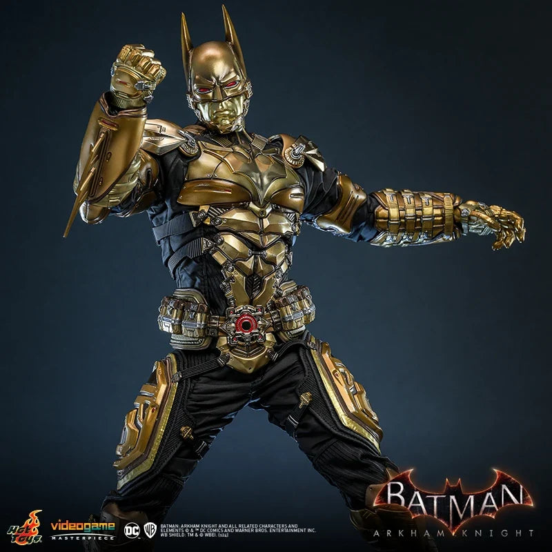 Anime Batman Arkham Knight Future Batman Black Gold Edition 1:6 Scale Handmade Collectible Action Figure for Toy Fans