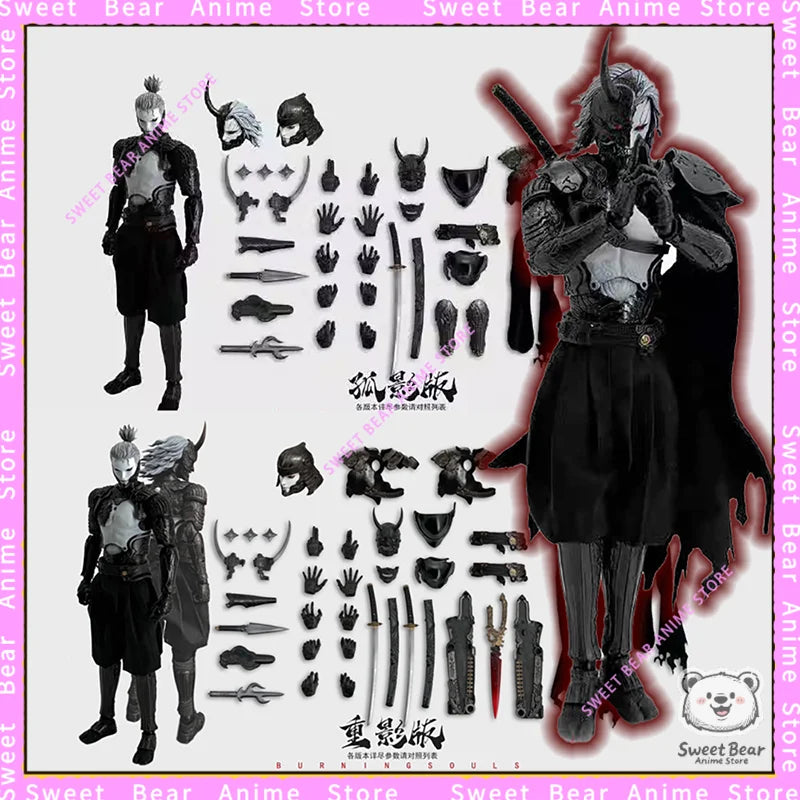 In Stock DARKCROWN TOYS Burning Souls 1/12 6 INCHES SCALE Action Figure Anime Model Trendy Toys Desktop Doll Collectibles
