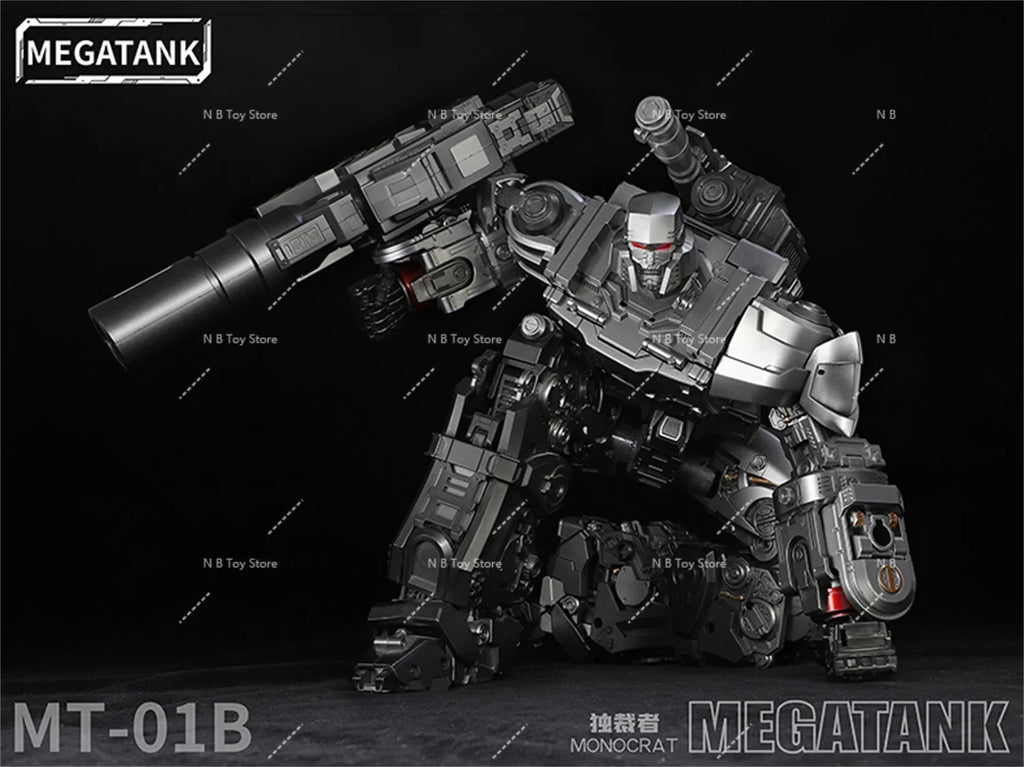 Megatek TFCON Transformable Figure MT01B, MT-01B, Monocrate, Joke, MG Tank, Original Color, DLX Scale