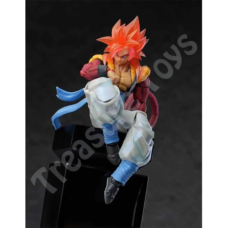 Tonsen Arttoys Kamione Studio Gogeta Figure Dragon Ball GT Super Saiyan 4 SSJ4 Gogeta Anime Action Figures Toys Kids Gifts