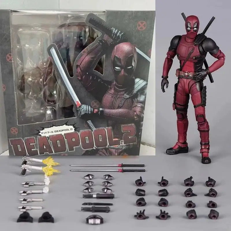 16cm Deadpool 2 Shf Action Figure Pvc Superhero Collection Doll Movable Model Toys Joint Movable Dolls Kids Birthday Gift