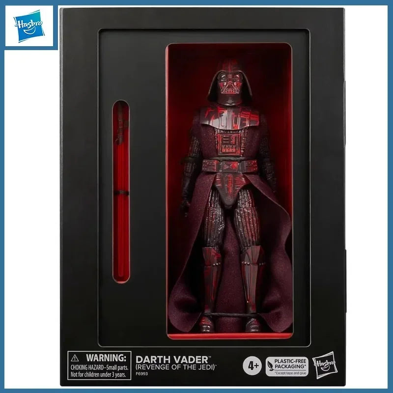 Hasbro The Black Series Darth Vader Revenge of The Jedi 16Cm Anime Original Action Figure Model Toy Gift Collection