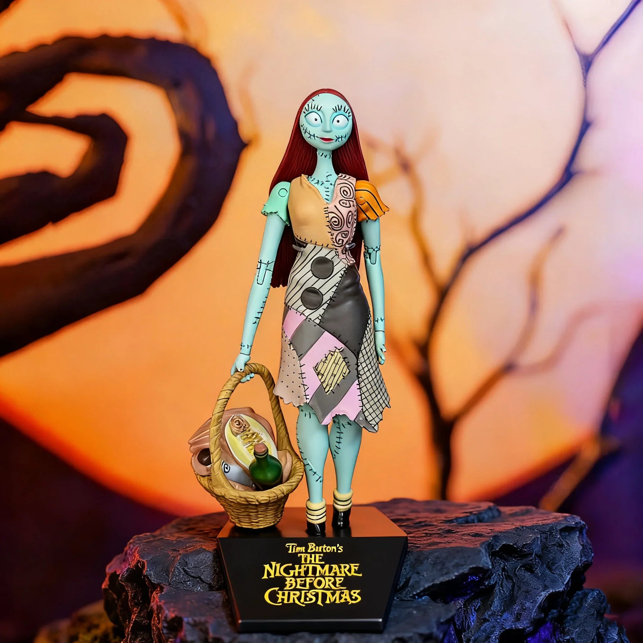Disney Jun Planning Nightmare Before Christmas Sally Action figures Series 1 Halloween gift The packaging does not include a box