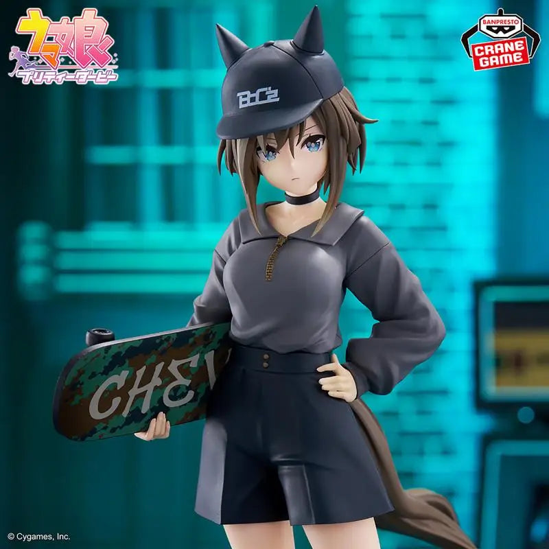 Original BANDAI Uma Musume Pretty Derby Cheval Grand BoC'z Anime Action Figures Christmas Gifts PVC Collection Model Doll Toys