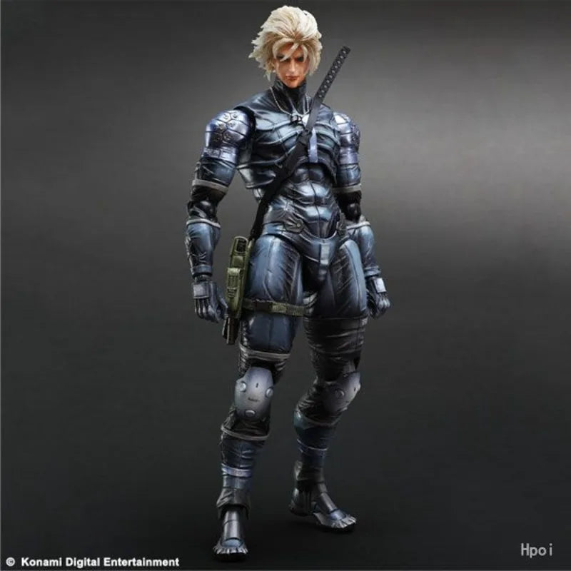 SQUARE ENIX Original PLAY ARTS Modified Finished Movable Doll Metal Gear Solid 2 Anime Action Figure Model Toys Gifts for Boys