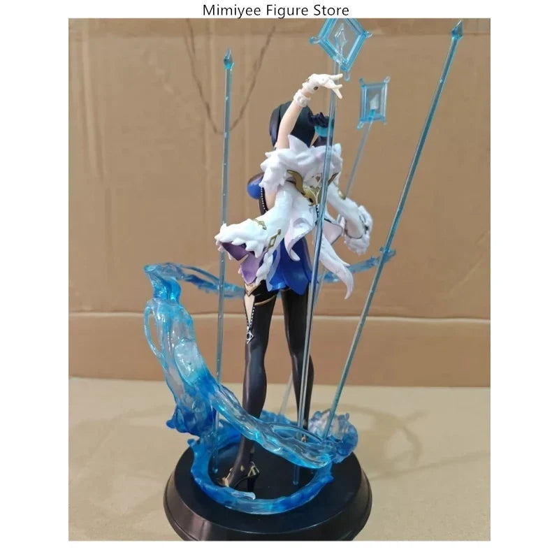 Genshin Impact Yelan Orchid in Secluded Valley Thousand Faces 31cm Scene Model Anime Figure Statue Desktop Decoration Gift